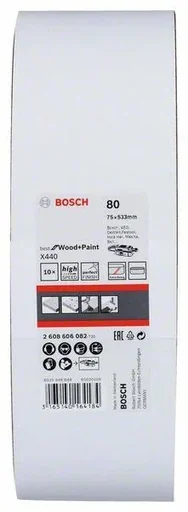 "Schleifband-Set, X440 75 x 533 mm, 10 Stück image"