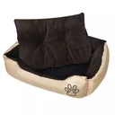 Hundekorb braun und beige XXL