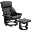Massagesessel Fernsehsessel Sessel mit Hocker Massagefunktion samtartiges Polyester Schwarz 76 x 80 x 102 cm