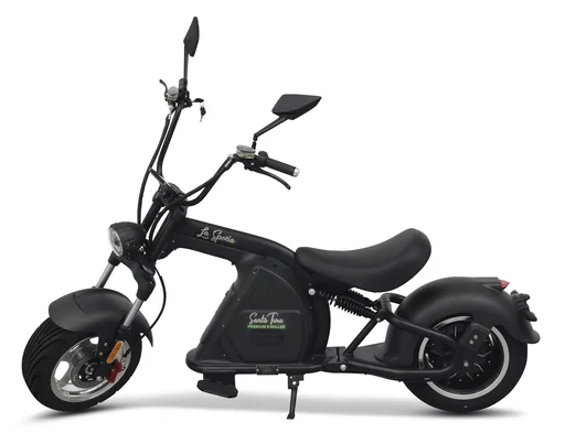"Elektro-Roller La Spezia Plus, 45 km/h, 2000 Watt, 60V/30 Ah Lithium-Ionen Akku, schwarz image"