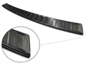 Edelstahl Ladekantenschutz, VW Transporter T6-135,9cm,'15-'19>graphite/black, Erstausrüster Qualität, gebürstet