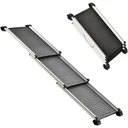 Laderampe Hundetreppe klappbar 159 x 42 x 11,5cm, schwarz
