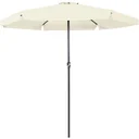 Sonnenschirm mit Drehmechanismus creme Ø 330cm
