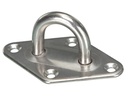 deckauge - edelstahl - 50 x 80 mm