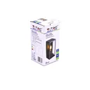 VT-837 Wandleuchte - 1 Leicht - Aluminium - Schwarz - IP44