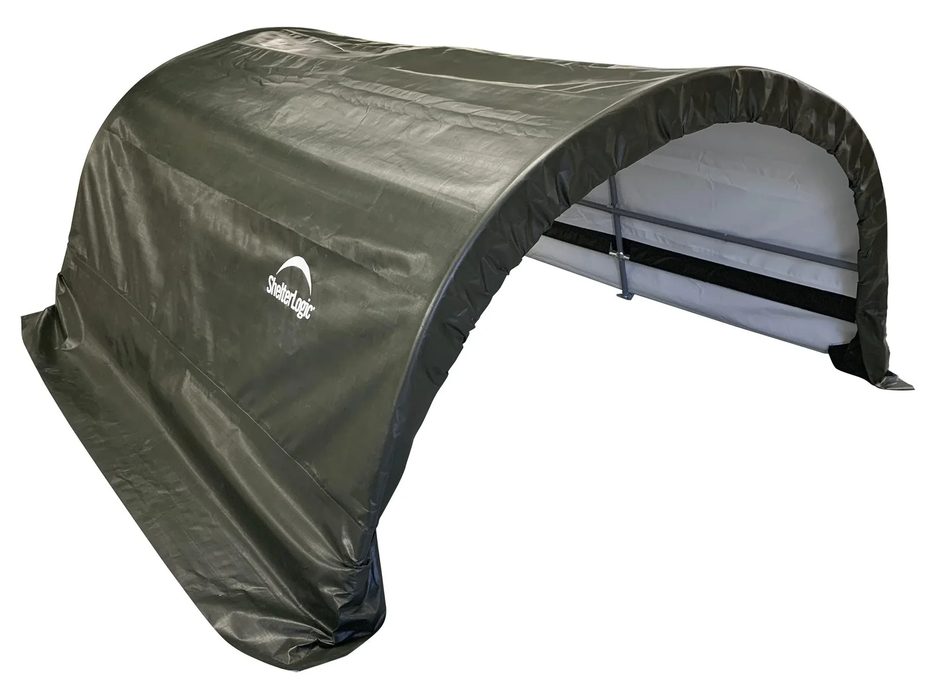 ShelterLogic Run-In-Weidezelt, 7,8 m² grün