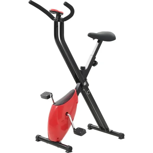 "Heimtrainer X-bike Reifenwiderstand rot image"