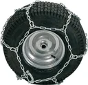 Schneeketten 18 x 8,5 - 8 für Rasentraktoren