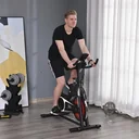 Fahrradtrainer Indoor Heimtrainer mit 13KG Schwungrad Home Gym Cycling Bike Trainer Fitnessfahrrad Stufenlos Widerstand