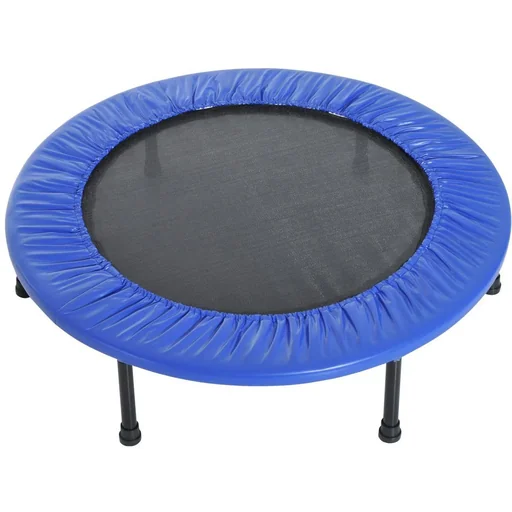 "Minitrampolin Fitness Gartentrampolin Stahl PVC 91cm image"