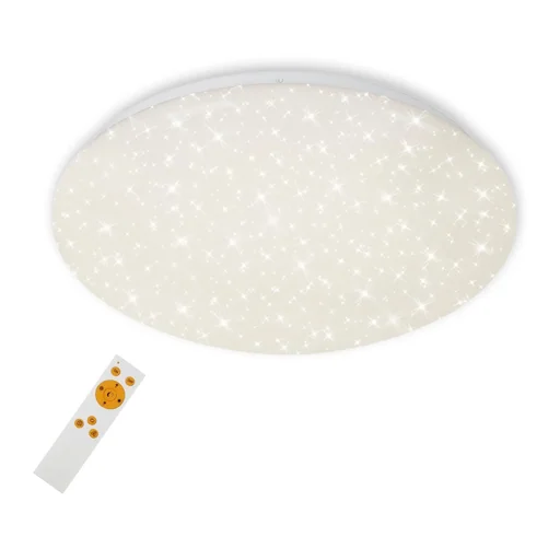 "LED Sternenhimmel-Deckenleuchte, rund, Ø 39 cm, CCT, 22 Watt, weiß image"