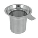Tee-Dauerfilter, Groß, Edelstahl