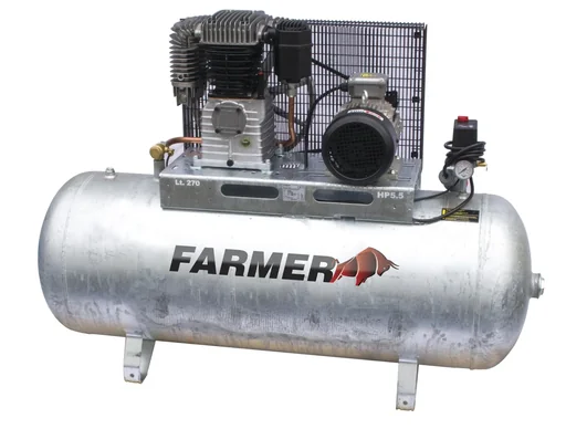"Kompressor N59-270 Z PRO liegend - 400 Volt 10 bar, verzinkt image"