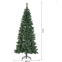 Tannenbaum mit Metallständer grün