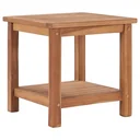 Couchtisch 45x45x45 cm massiv Teak