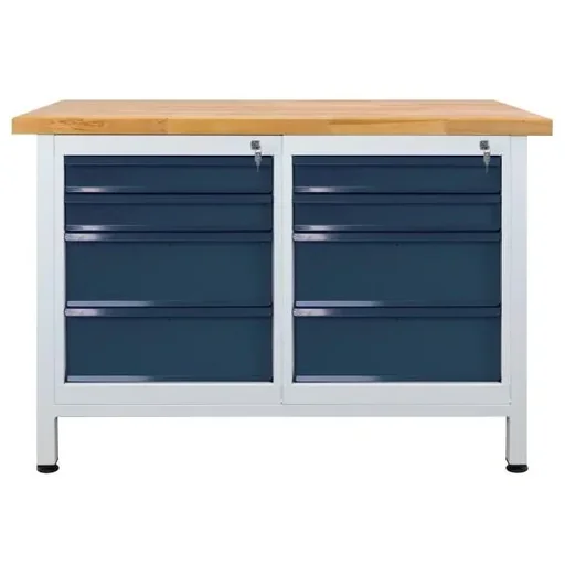 "Werkbank "Premium" 8 Schubladen, L1200xB600xH840mm image"