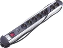 Aluminium Steckdosenleiste 8-fach