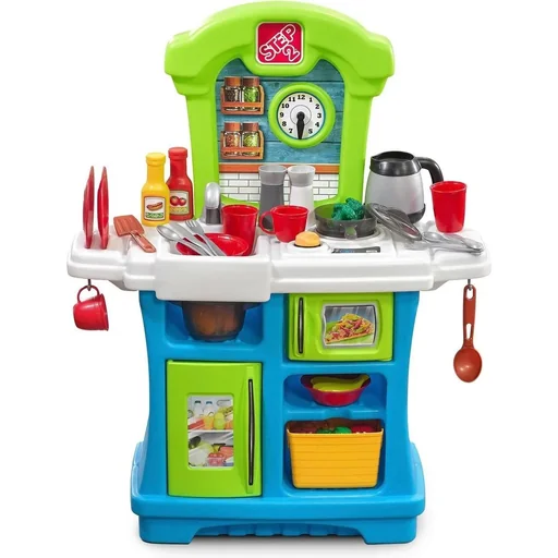 "Spielküche Little Cooks Kitchen Inkl. 21-teiligem Zubehörset image"