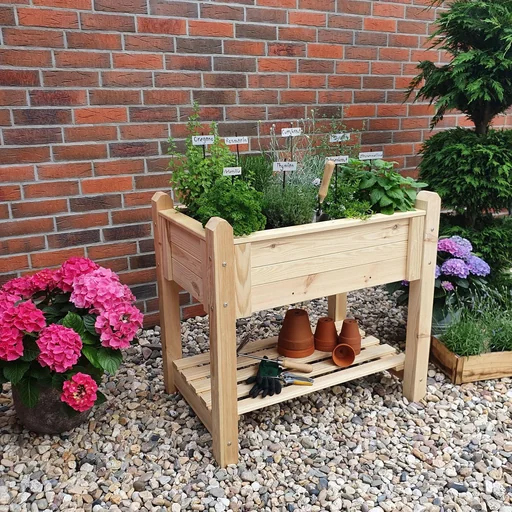 "Kräuterbeet massiv, anthrazit, klein image"