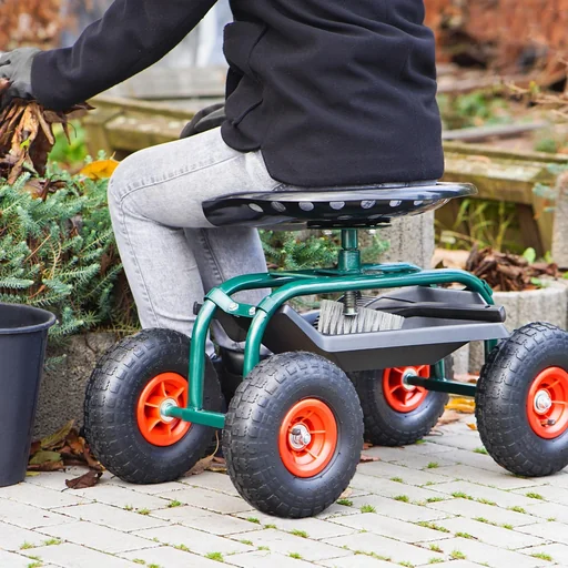 "Outdoor-Rollsitz „Deluxe“ mit Schutzhülle image"