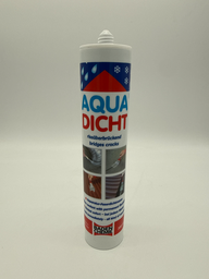 Aqua Dicht 300 ml - streichbare, elastische Reparatur Dichtmasse, Farbe Grau