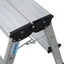 „ROLLY“ DOPPEL-KLAPPTRITT ALU NATUR 2x2 STUFEN