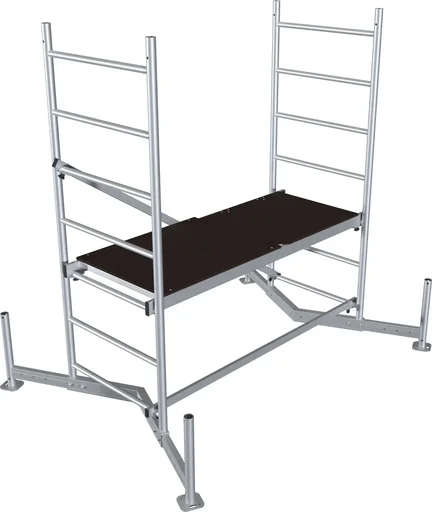 "MONTO ClimTec Aluminium-ArbeitsGerüst, Grundgerüst, Arbeitshöhe ca. 3,00 m image"
