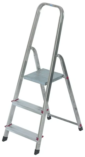 "CORDA STUFEN-STEHLEITER ALU 3 STUFEN image"