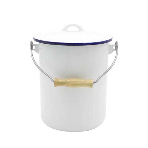 "Abfalleimer, weiß, 3 Liter image"