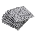 Gartenplatten, Stein-Optik, 30 x 30 cm