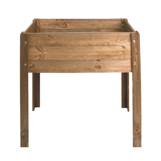 "Hochbeet aus Holz, Braun, 80 x 40 x 78 cm image"