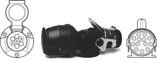 Spannungsreduzierer 24 Volt - 12 Volt 13-7