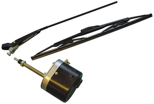 "Scheibenwischermotor, Wischerarm und Wischerblatt im Set image"