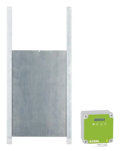 "Automatische Hühnertür inklusive Schiebetür 30 x 40 cm image"