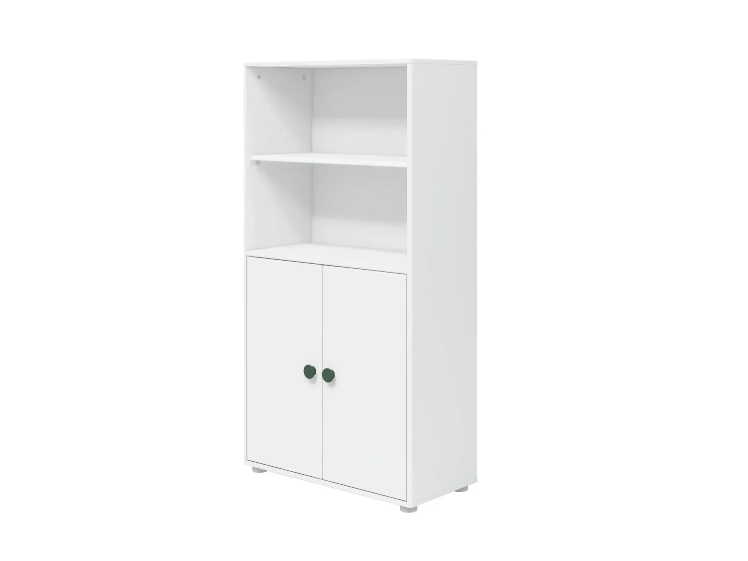 Flexa Bücherregal Midi Weiß Tiefgrün