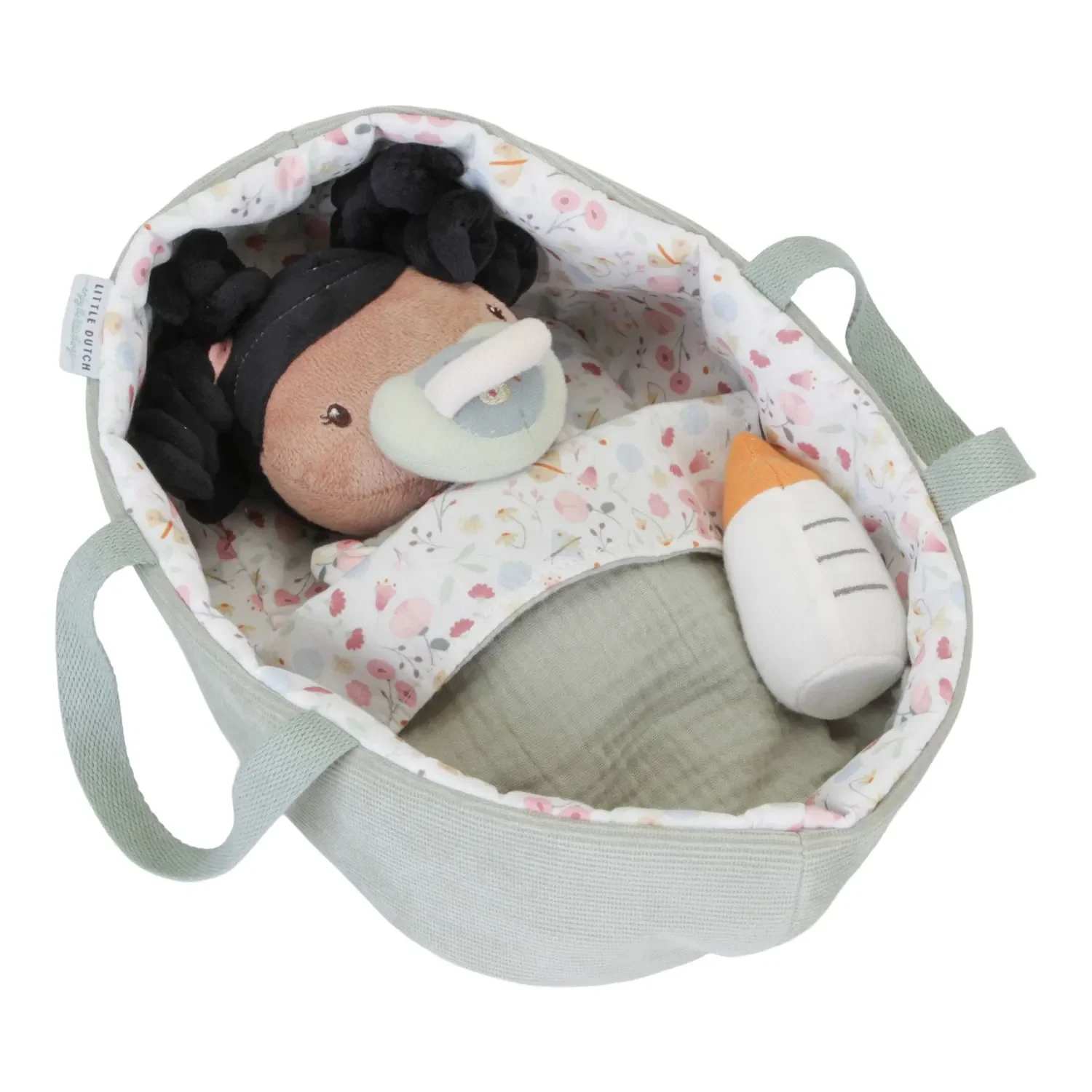 Little Dutch Babypuppe, Stoffpuppe - Evi, zum Kuscheln und Pflegen
