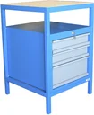 Werkbank P 600 S mit 3 Schubladen, abschließbar