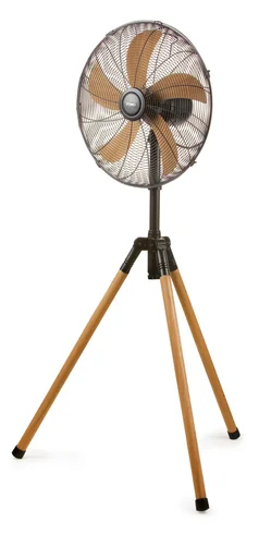 "Standventilator in Holzoptik image"