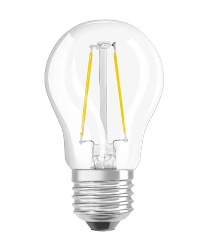 "LED STAR FILAMENT Tropfenlampe mit 2,5 Watt, E27, kaltweiß, klar image"