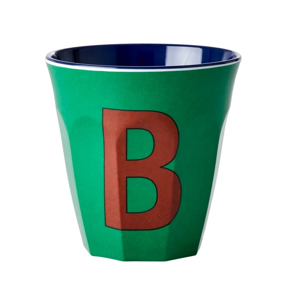 RICE Becher - B, 250 ml, Melamine, Farbe: Wald grün