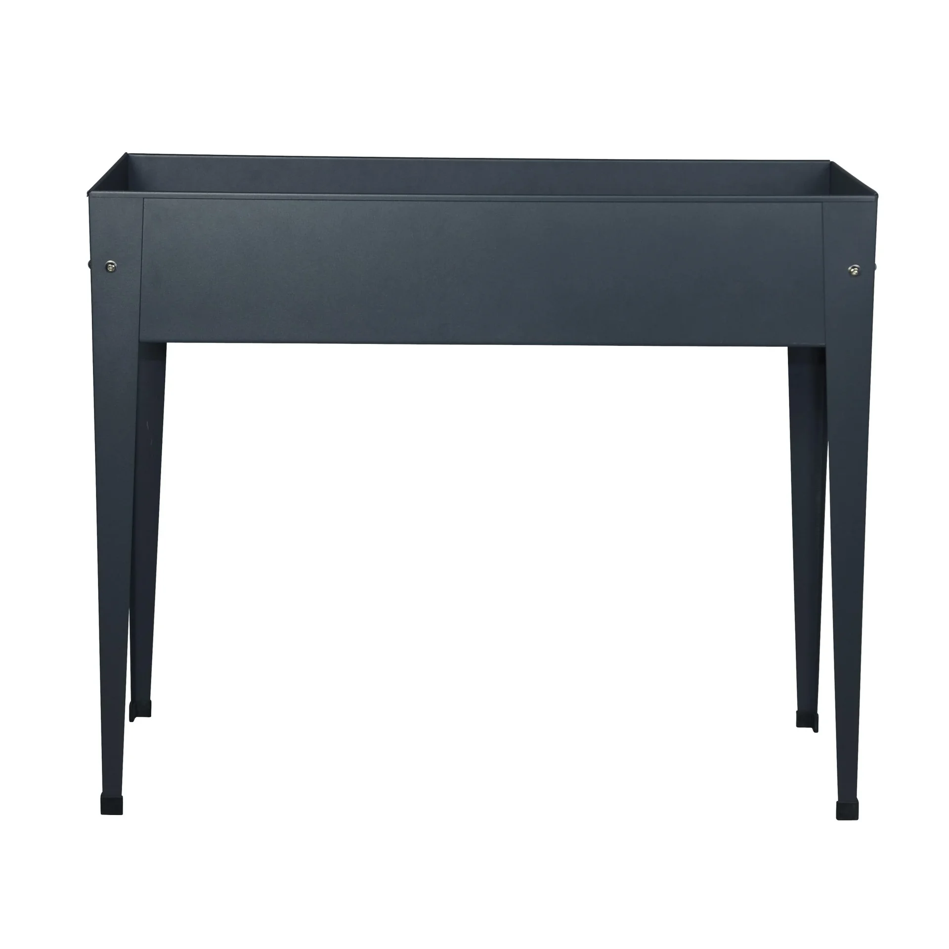 "Herstera Garden Hochbeet Urban 100 × 40 × 84 cm Anthrazit – Stahl-Hochbeet auf Stelzen, 80 l image"