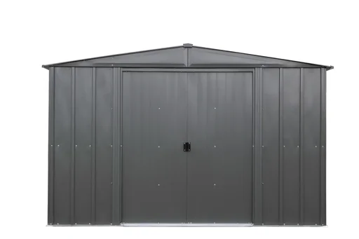 "Metallgerätehaus, grau, 313x297x198 cm image"