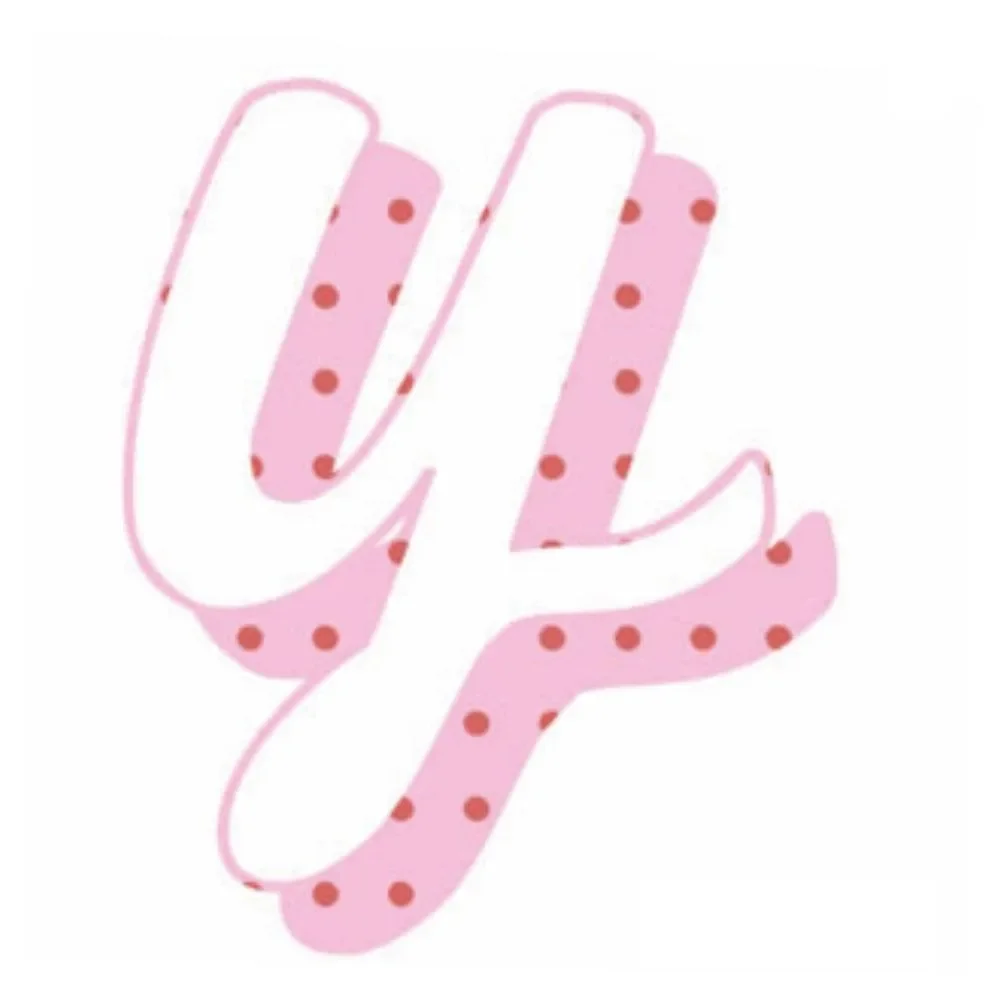 Lilipinso Sticker rosa Buchstabe y