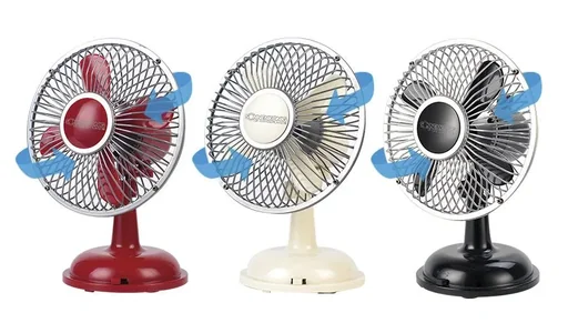 "Tischventilator Retro Fan schwarz image"