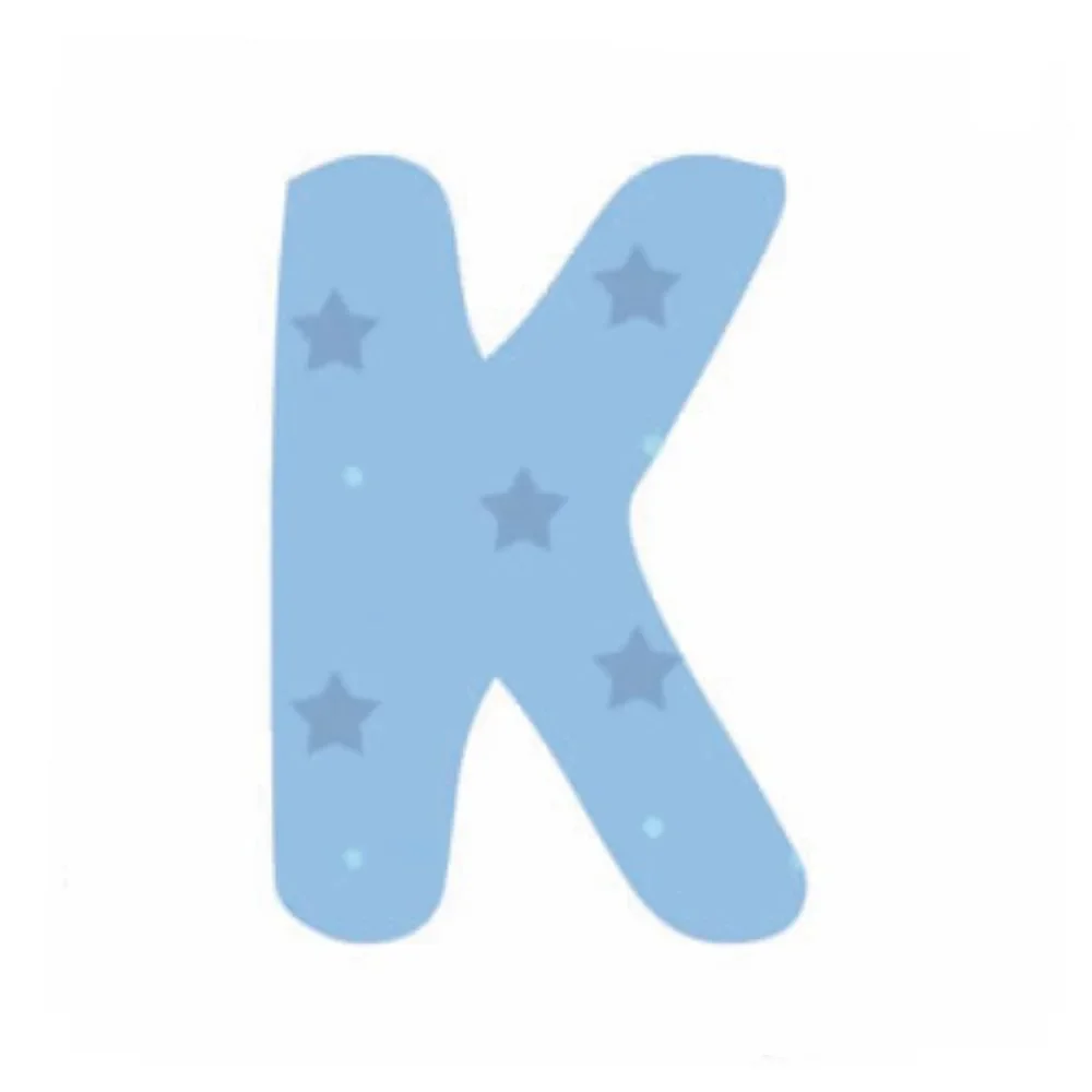 "Lilipinso Sticker blau Buchstabe k image"