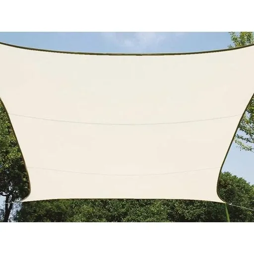 "Schattentuch / Sonnenschutz - Rechteck - 4 x 3m - Creme image"