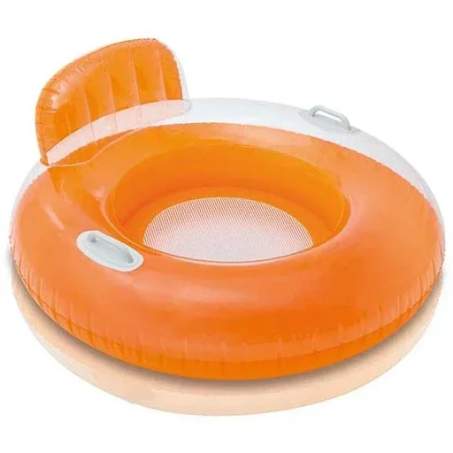 "Sessel mit Handlauf für das Wasser-orange image"