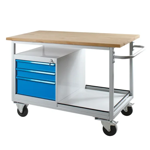 "Mobile Werkbank "ECO" mit 3 Schubladen image"