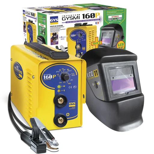 "Schweißinverter GYSMI 160P und Schweißhelm Techno 11 image"