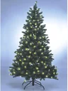 Weihnachtsbaum mit LED-Lichterkette und Standfuß, 85 cm hoch